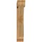 Ekena Millwork Traditional Traditional Rough Sawn Bracket w/ Offset Brace, Western Red Cedar, 8"W x 46"D x 46"H BKT0806X46X46TRA01RWR - alternate 2